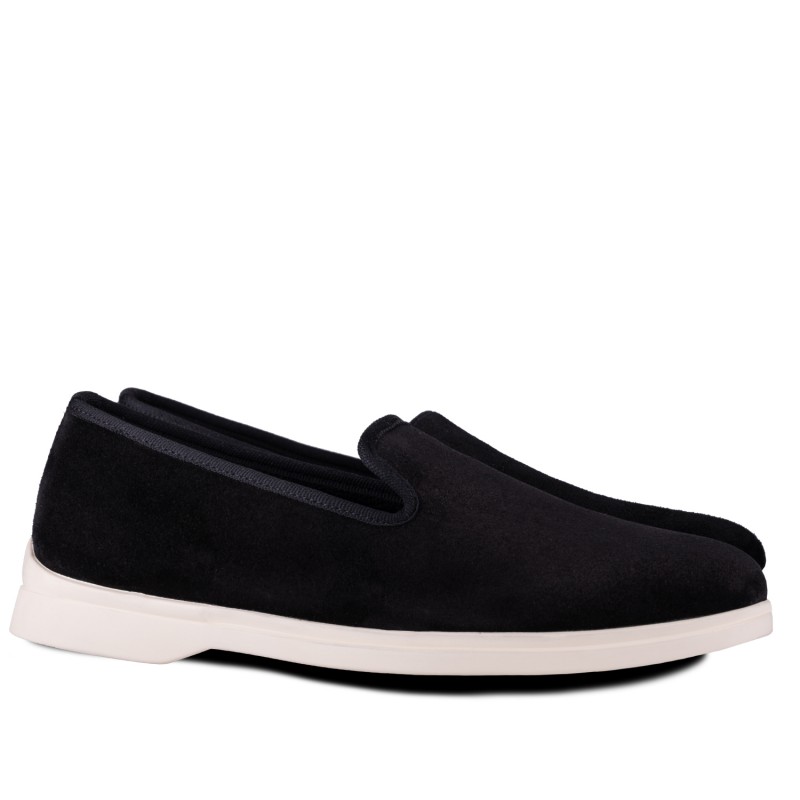 RABBIT LOAFERS - SHOP ONLINE WOMAN'S LOAFERS, color "LUPIN BLACK" RLW-110-973