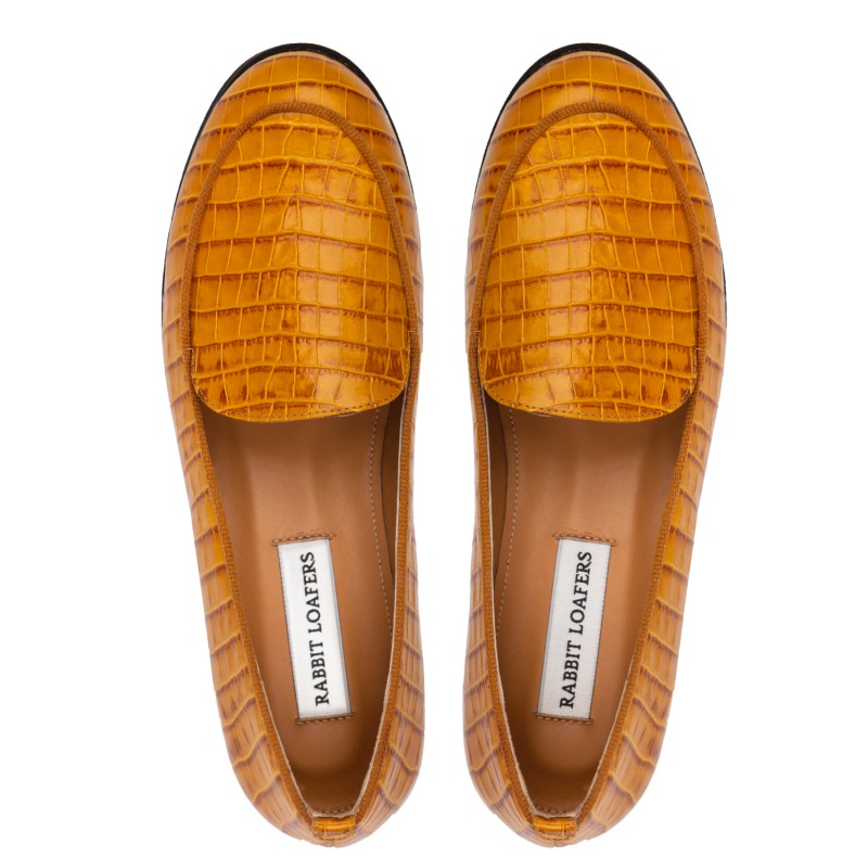 RABBIT LOAFERS - SHOP ONLINE WOMAN"S LOAFERS "MARISA BROWN" RLW-109-993