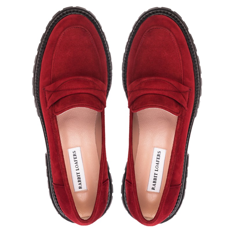 RABBIT LOAFERS - SHOP ONLINE WOMAN"S LOAFERS "LAURA BORDO" RLW-108-047