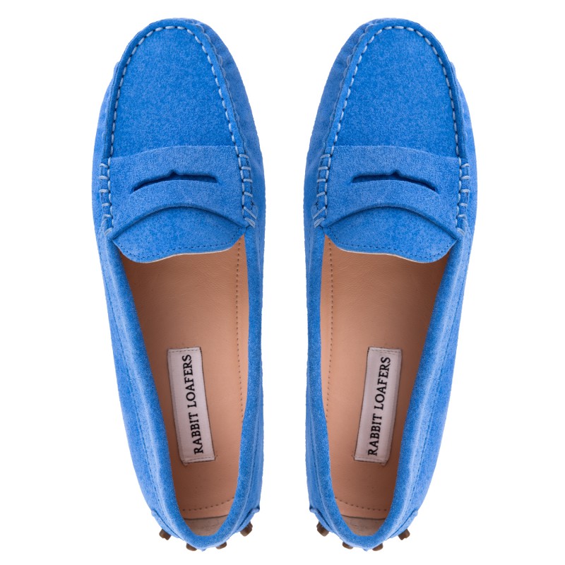 RABBIT LOAFERS  - Онлайн магазин женской и мужской обуви МОКАСИНЫ ЖЕНСКИЕ "NANCY BLUE" RLW-107-036