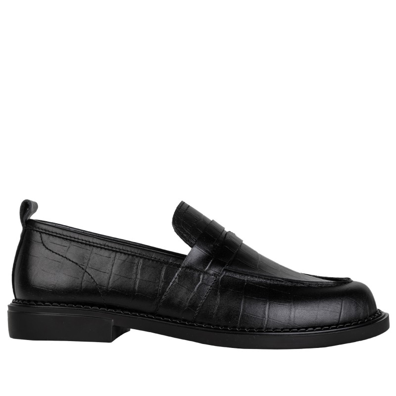 RABBIT LOAFERS - SHOP ONLINE LOAFERS "CITY CROCO" RLW-998-006